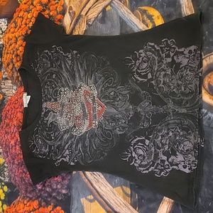 Juniors Ounashi Beaded T-shirt